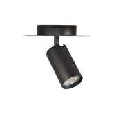 Spot Ferroli - Zwart - Metaal - 1-Lichts